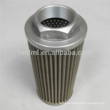 Filtro de succión WU-40 * 80-J Material de acero inoxidable con filtración de 80 micrones